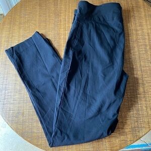 Briggs Women's Pants Stretch Slimming Pull on Casual Black Size 16